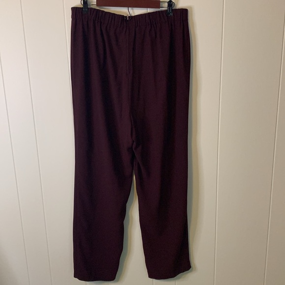 Burgundy Dress Pants Size 18 - Picture 4 of 5